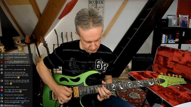 Gitarre Test: Ibanez PIA3761 Steve Vai Signature Limited Finish Envy Green