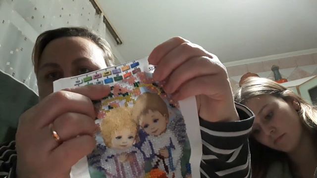 Где была?Что купила?Что готовлю?МОИ ДЕТИ😁Показываю вышивки смотреть онлайн