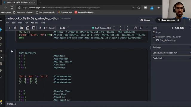 Lesson #9 Intro to Python (Data Types, Variables, & Operators) | From Grade 8 Math to AI смотреть онлайн
