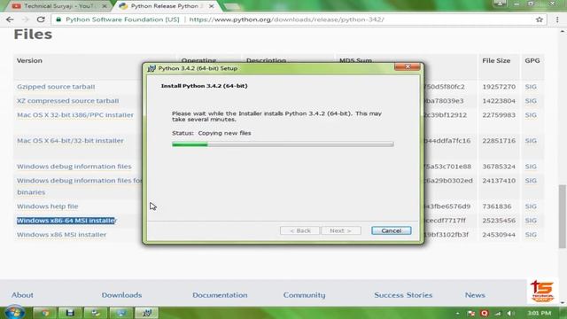 Python programming tutorial part - 2 - How to install python software. смотреть онлайн