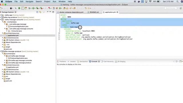 Kafka with docker springboot log stream смотреть онлайн