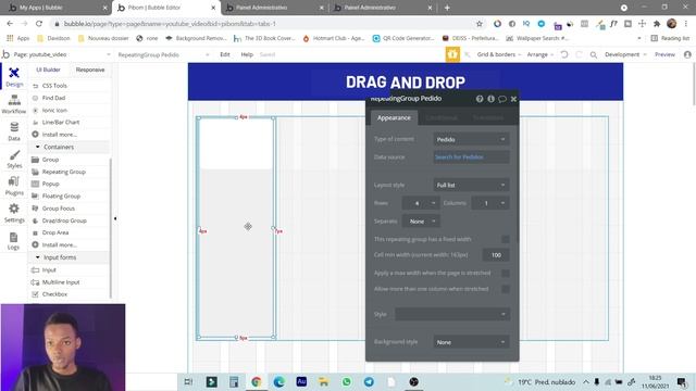 Drag and Drop no Bubble.io - Como Usar o Plugin Draggable Elements смотреть онлайн