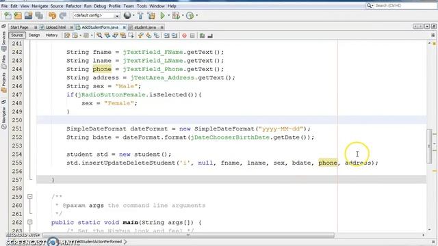 JAVA - Student Information System Project In Java Using NetBeans With Source Code | Part 10 смотреть онлайн