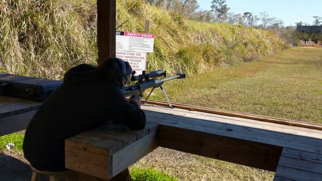 Spencer shooting the Barrett M99 смотреть онлайн
