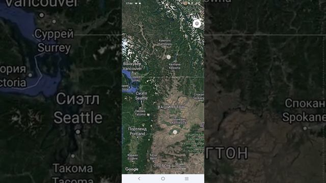 Вашингтон на карте смотреть онлайн