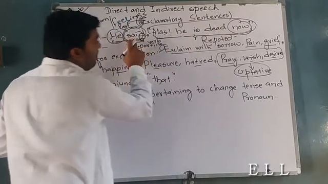 Direct and indirect speech || Narration || Exclamatory sentences Part 5 in Urdu/Hindi смотреть онлайн