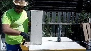 U-блоки своими руками. Самодельный станок для резки блоков.