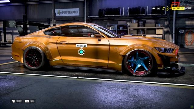 Ford Mustang GT 15 Car Best Customization - Need For Speed Heat смотреть онлайн