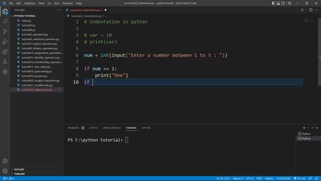 Indentation in Python || What is Python Indentation ? || Part #22 смотреть онлайн