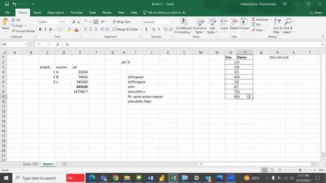 SQL Task | Short cuts in excel for SQL developers | SQL interview questions and answers for 3+ смотреть онлайн