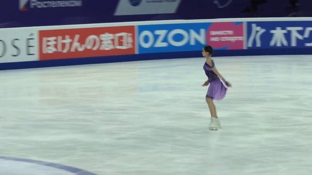 Камила Валиева. Тройной аксель из рекордного проката кп 6-й этап Гран-При Сочи 26.11.21 смотреть онлайн