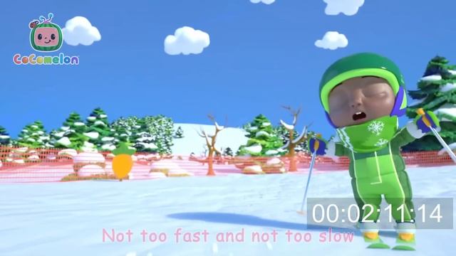 Skating In The Snow - Winter Song | CoComelon | Nursery Rhymes For Babies