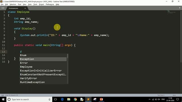 14 | What is Class in JAVA? | What is an Object in JAVA? | How do we use them? смотреть онлайн