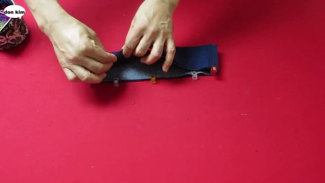 DIY코사지 맞주름 항아리 토트백/