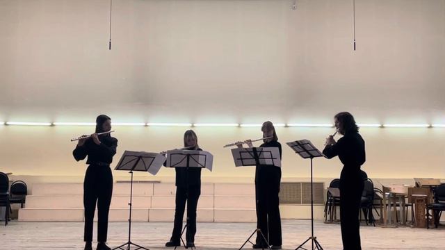Квартет флейт. К. Дебюсси Кукольный Кэк-Уок смотреть онлайн
