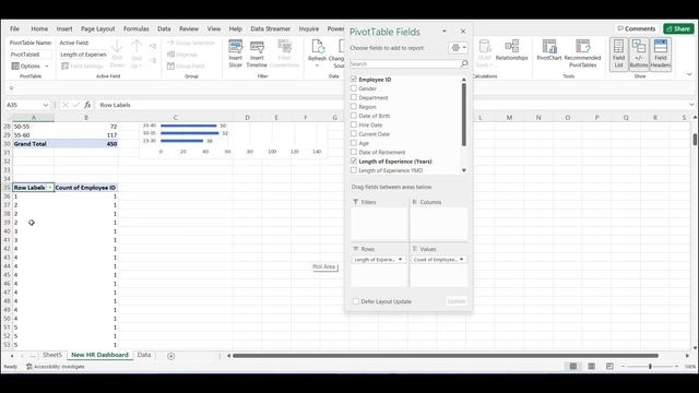 How to create HR Dashboard & Slicers in Excel II HR Metrics || HR Analytics Part 3 смотреть онлайн
