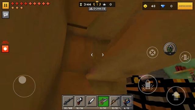 Diese runden waren 50%-50% ?? Pixel Gun 3D || Deutsch German [HD] смотреть онлайн