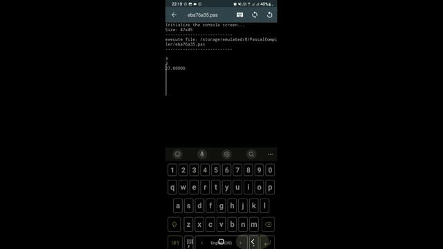 Программа на pascal - возведение в степень. Паскаль для начинающих. Уроки паскаль. Pascal на телефо смотреть онлайн