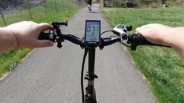 Lectric XP Review for Big People / Trail Ride Pt. 2 смотреть онлайн