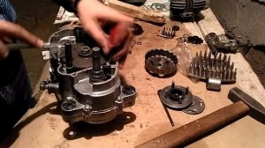 Сборка мотора v501