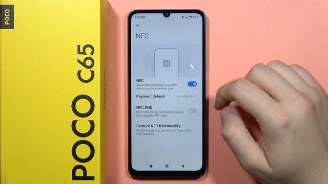 POCO C65: Turn On/Off NFC - Enable Near Field Communication #pocophone