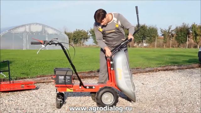 Самоходная тележка Eurosystems Carry Batteries powered смотреть онлайн