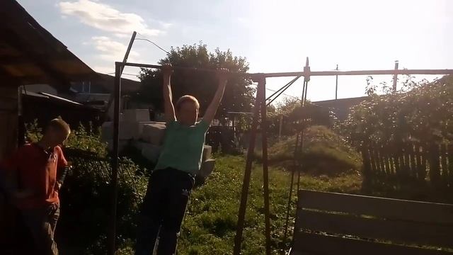 Учимся делать Подъем с переворотом смотреть онлайн