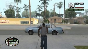 GTA San Andreas - Walkthrough - Mission #4 - Cleaning the Hood (HD)