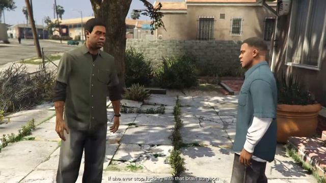 Grand Theft Auto V Man Fuck You...