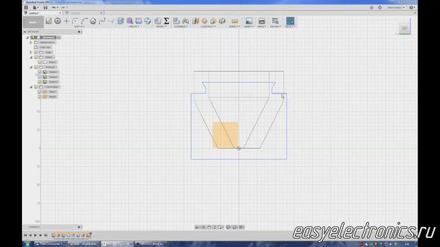 Autodesk Fusion 360. Инструмент Split. Примеры сложных разрезов тел. смотреть онлайн