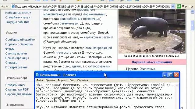 4.2.4. Как сохранить информацию из Интернет смотреть онлайн