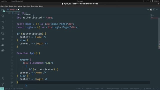 Modern React.js Course In Arabic - conditional rendering смотреть онлайн