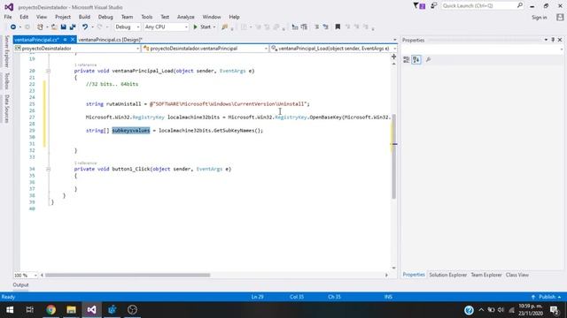 4.- Uso del RegistryKey para entrar a los registros (regedit) de windows / use RegistryKey c# смотреть онлайн