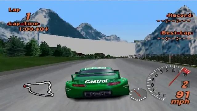 Gran Turismo 2: Beta Tracks in the Full Game смотреть онлайн