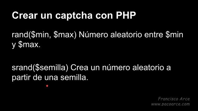 PHP GoogleChart y crear un Captcha смотреть онлайн