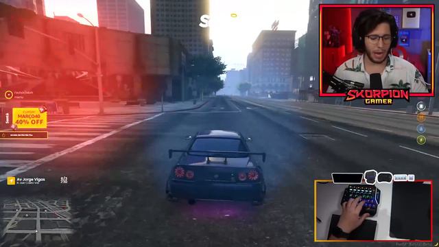 CADA FUGA MEU TECLADO AUMENTA NO GTA 5 rp! смотреть онлайн