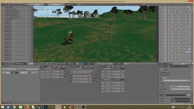 NPC - Reaktionsverhalten / Blender game engine [bge] / Tombackers Little RPG 57 смотреть онлайн