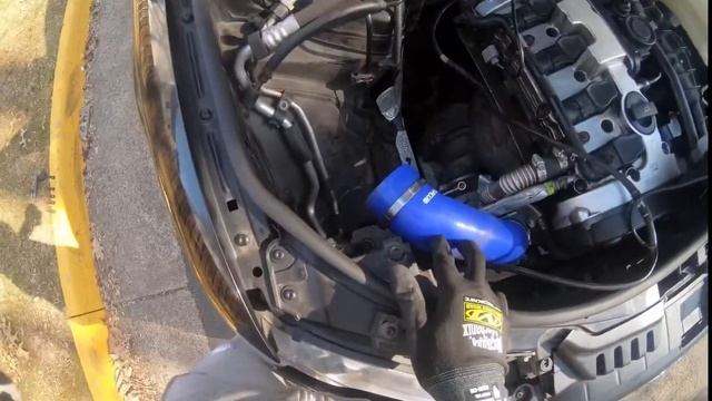 Audi A4 B7 Downpipe Install!! смотреть онлайн