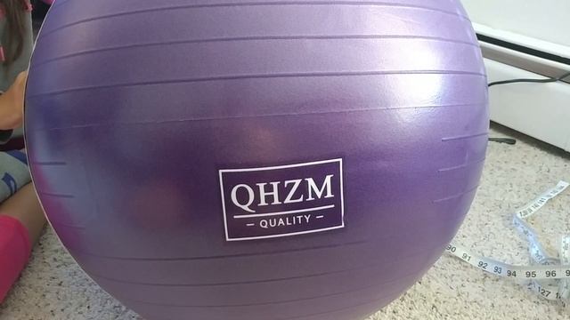 QHZM ANTI BURST EXERCISE BALL UNBOXING REVIEW смотреть онлайн