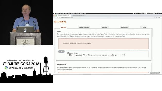 Re-usable GUI Components with Re-frame and Atomic Design - Mark Nutter смотреть онлайн