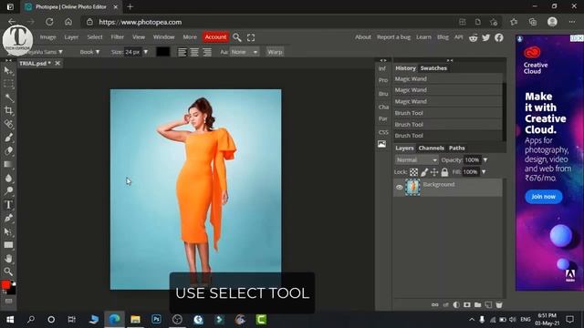 FREE PHOTOSHOP || ONLINE & SECURE || WITHOUT ANY SUBSCRIPTION || PHOTOPEA смотреть онлайн