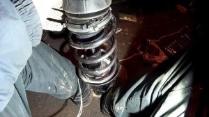 Замена передней стойки OPEL ZAFIRA A