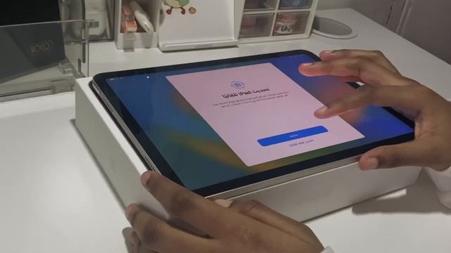 فتح صندوق آيباد اير 5 ضوء النجوم ?+iPad Air unboxing смотреть онлайн