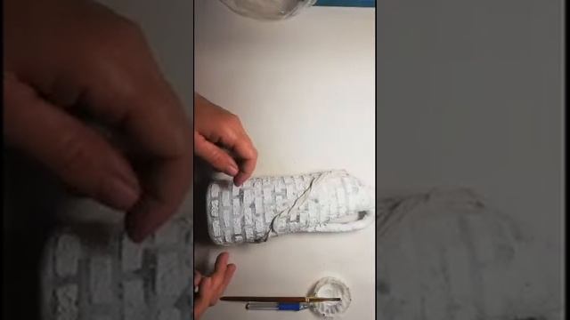 Декорирование бутылки 