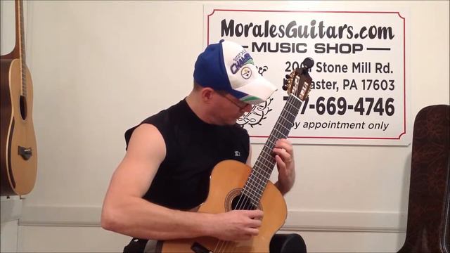 Aiersi SG-98SPDF Classical Guitar MoralesGuitars.com смотреть онлайн