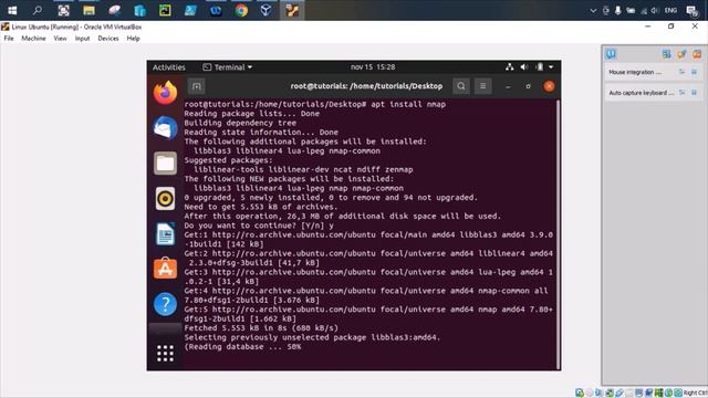 How to install nmap on Linux Ubuntu смотреть онлайн