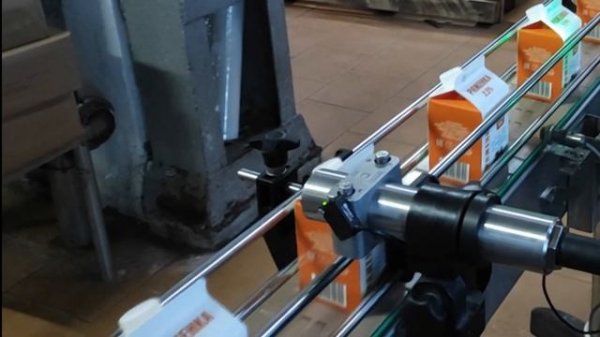 Печать Data Matrix (Честный ЗНАК) на производственных линиях ООО «КубаРус-Молоко»