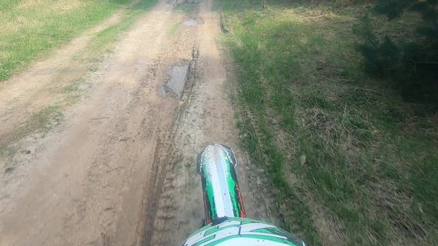 заря свободы) старинная деревня)мото покатушки)эндуро)kayo K1 Motolend Tt250 развалины храма )