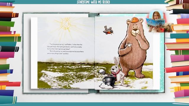 Kids Book Read Aloud | The Thing About Spring by Daniel Kirk | Ms. Becky & Bear's Storytime смотреть онлайн