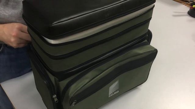 Ящик-сумка рыболовная зимняя H-3LUX смотреть онлайн